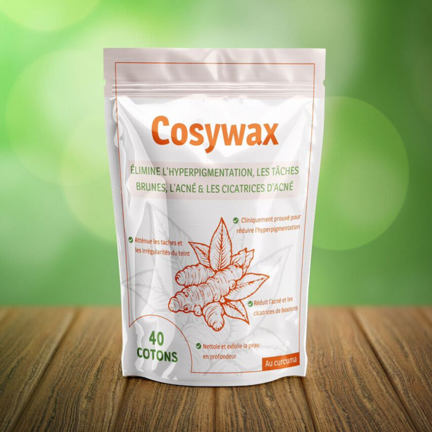 Coton Nettoyants au Curcuma 3 en 1