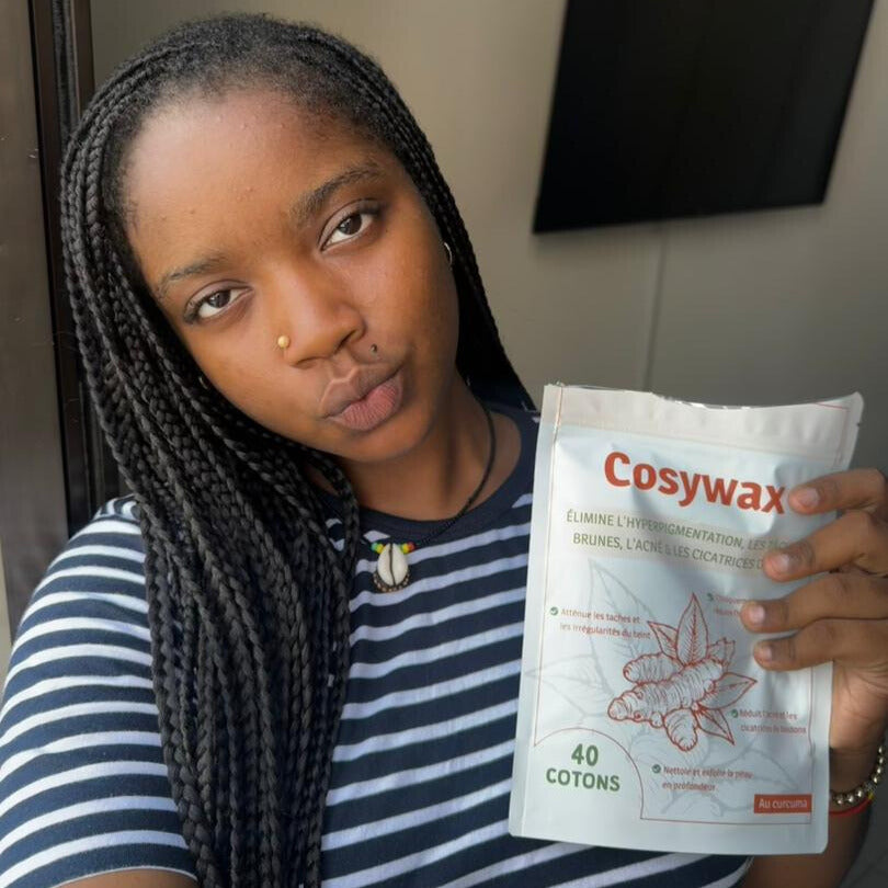 Coton Nettoyants au Curcuma 3 en 1