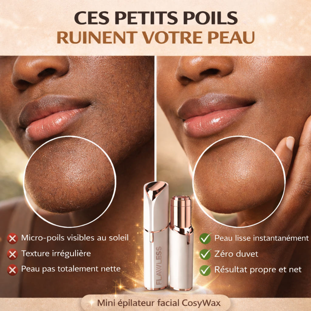 Épilateur faciale Haute Précision.