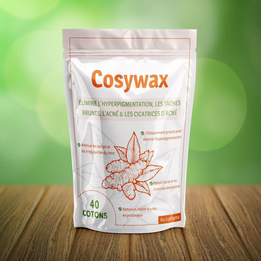 Coton Nettoyants au Curcuma 3 en 1