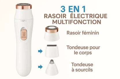 Rasoir électrique 3 en 1